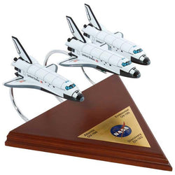 Three Shuttle Collection Mahogany Model