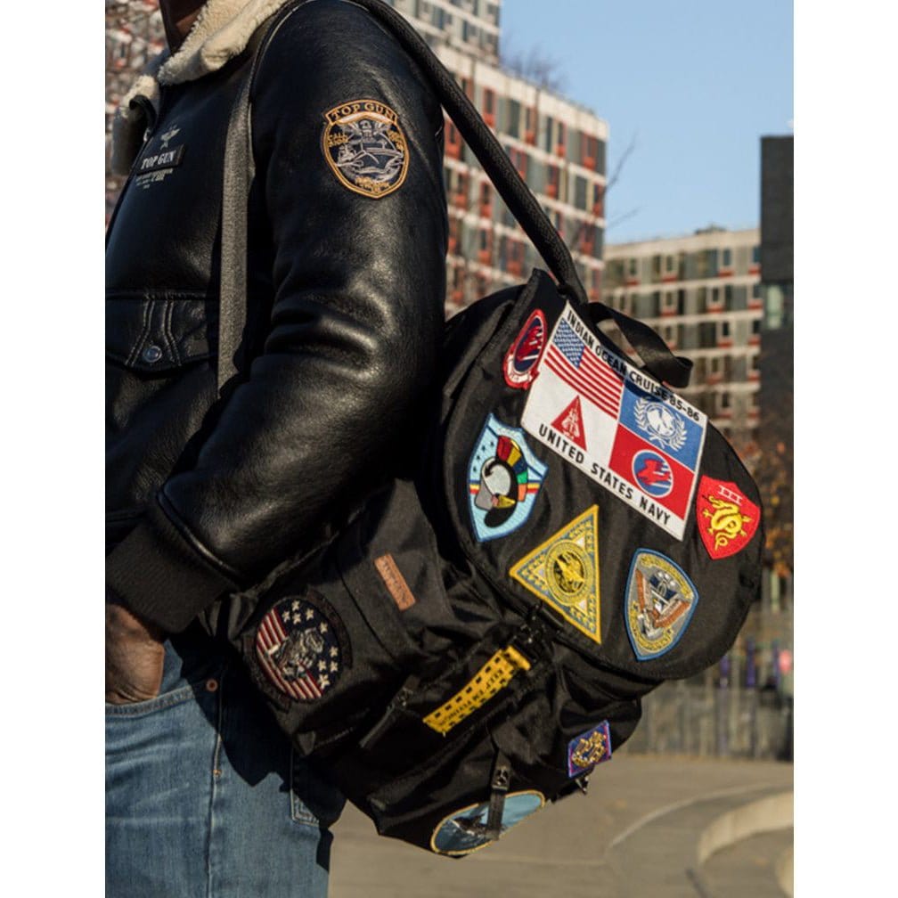 Top Gun® Official Backpack with Patches LIQUIDATION PRICING