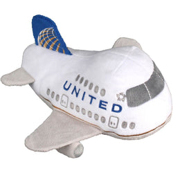 United Airlines Plush Airplane Toy