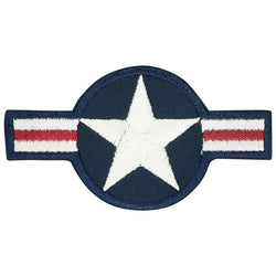 USAF Roundel Current Embroidered Patch (Iron On Application) - PilotMall.com