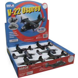 V-22 Osprey Pullback Toy w/Light & Sound (1 Piece / Assorted Styles)