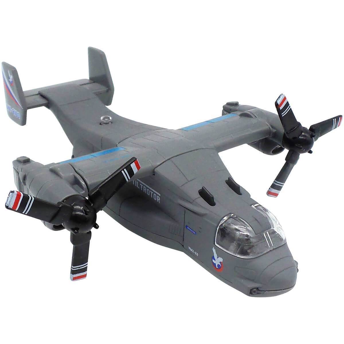 V-22 Osprey Pullback Toy w/Light & Sound (1 Piece / Assorted Styles) - PilotMall.com