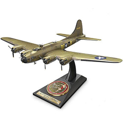 WWII Aircraft Sculpture And Challenge Coin Collection