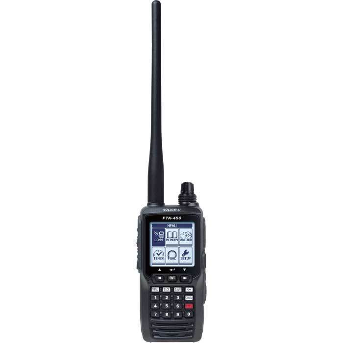 Yaesu FTA-450L (COMM ONLY) Li-Ion Handheld VHF Transceiver - PilotMall.com