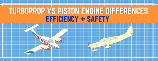Turboprop vs Piston Engine Differences: Efficiency + Safety