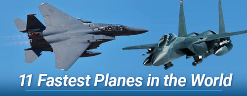 Fastest Planes: Explore the Top 11 Aircraft Speeds