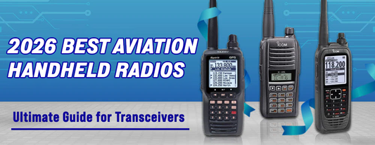 Best Aviation Handheld Radios 2026 – Ultimate Guide for VHF Airband Transceivers