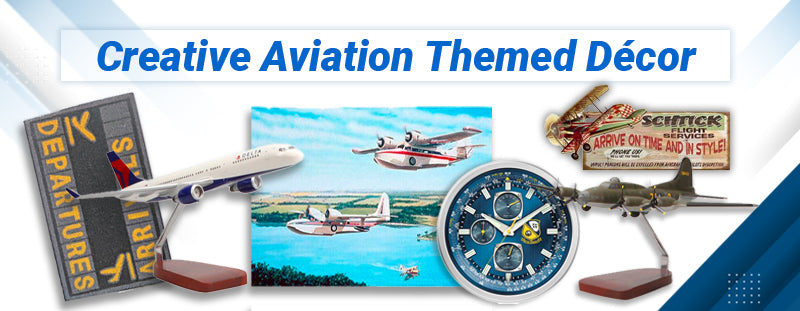 Creative Aviation Themed Décor for Your Home [or Hangar]