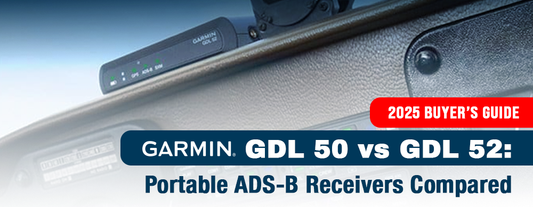 Garmin GDL 50 vs GDL 52: Portable ADS-B Receivers Compared