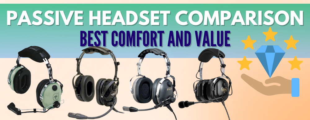 Passive Headset Comparison - Best Comfort and Value