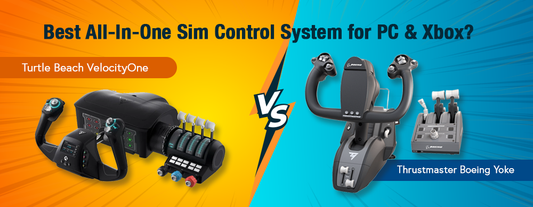 Turtle Beach VelocityOne vs. Thrustmaster Boeing Yoke: Best All-In-One Sim Control System for PC & Xbox?