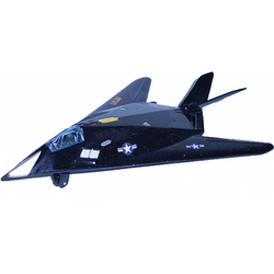 F-117 Fighter Jet Pullback Diecast Airplane (1 Pc. Assorted Styles)