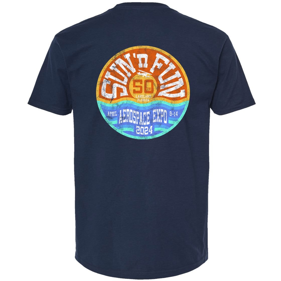 70's Vintage SUN 'n FUN 2024 Pocket T-Shirt - PilotMall.com