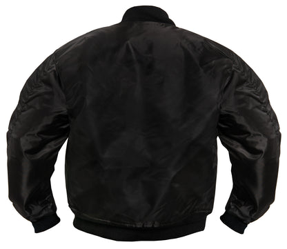 Kids Bomber Flight Jacket With Patches