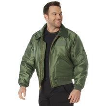 Jaqueta de voo militar de nylon CWU 45-P