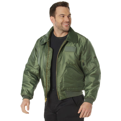 Jaqueta de voo militar de nylon CWU 45-P