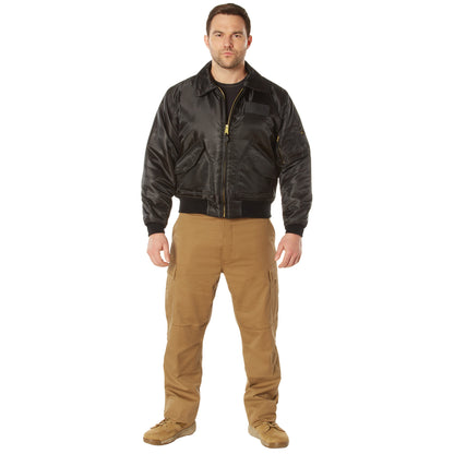 Jaqueta de voo militar de nylon CWU 45-P