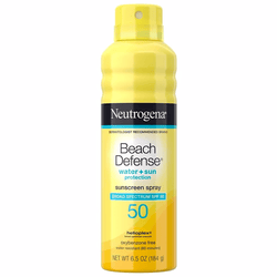 Neutrogena Beach Defense Spray Body Sunscreen, SPF 50 6.5oz [Retail]