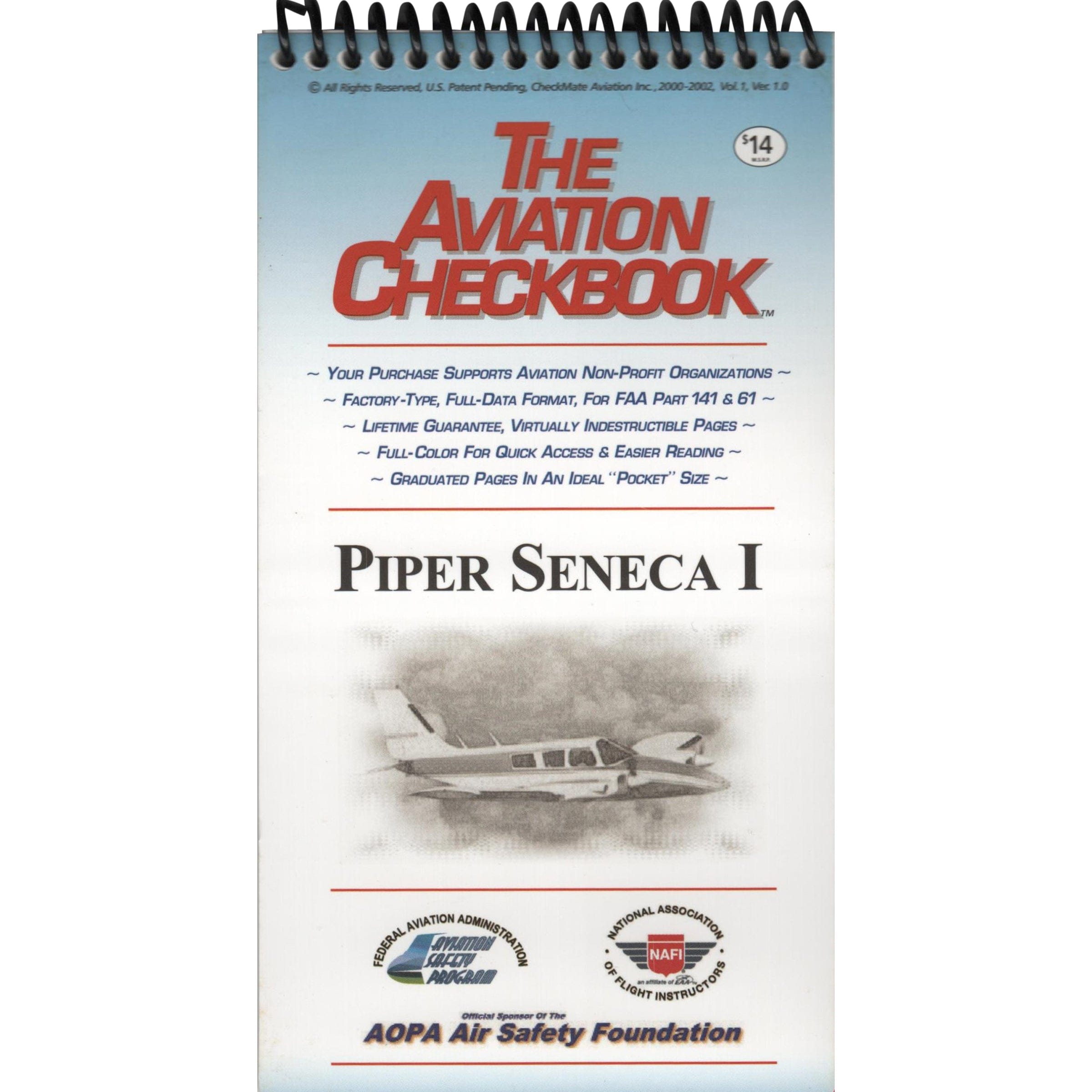 Piper Seneca I, PA-34 200 Chequera, Volumen 1
