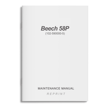 Essco Aircraft Aircraft Manual Beech 58P Maintenance Manual (102-590000-5)