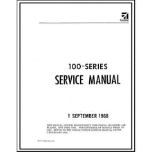 Essco Aircraft Aircraft Manual Cessna 100 Series 1963-68 Maintenance Manual