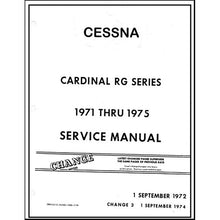 Essco Aircraft Aircraft Manual Cessna 177RG Cardinal Series 1971-75 Maintenance Manual