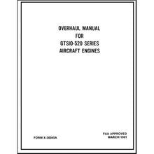 Essco Aircraft Aircraft Manual Continental GTSIO-520 Series 1981 Overhaul Manual (X30045ACOPY)