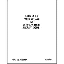 Essco Aircraft Aircraft Manual Continental GTSIO-520 Series 1984 Parts Catalog (X30046A)