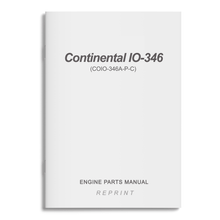 Essco Aircraft Aircraft Manual Continental IO-346 Engine Parts Manual (COIO-346A-P-C)