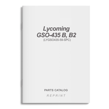 Essco Aircraft Aircraft Manual Lycoming GSO-435 B,B2 Parts Catalog (LYGSO435-59-SPC)