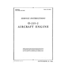 Essco Aircraft Aircraft Manual Lycoming O-235-2 Maintenance Manual (02-15DQ-2)