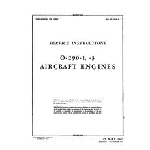 Essco Aircraft Aircraft Manual Lycoming O-290-1, & -3 Maintenance Manual (01-15CA-2)