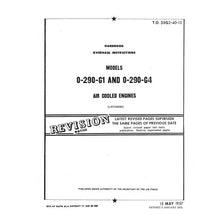 Essco Aircraft Aircraft Manual Lycoming O-290-G1, -G4 Overhaul (38G2-40-13)