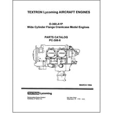 Essco Aircraft Aircraft Manual Lycoming O-360-A1P 1994 Parts Catalog PC-306-6 (PC-306-6)
