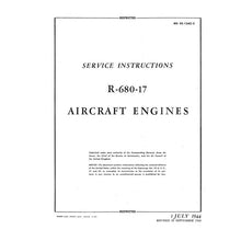 Essco Aircraft Aircraft Manual Lycoming R-680-17 Engine 1944 Maintenance Manual (AN-02-15AC-2)