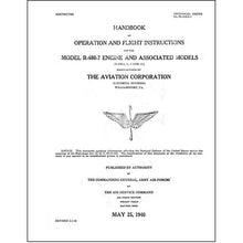 Essco Aircraft Aircraft Manual Lycoming R-680-7 Engine 1940 Operation and Flight Instructions (02-15AA-1)