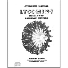 Essco Aircraft Aircraft Manual Lycoming R-680 Series Aviation Engine Overhaul Manual (LYR680-46-OH-C)