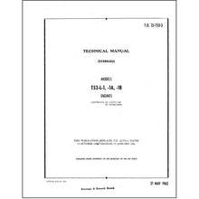 Essco Aircraft Aircraft Manual Lycoming T53-L-1, -1A, -1B 1963 Overhaul Manual (2J-T53-3)