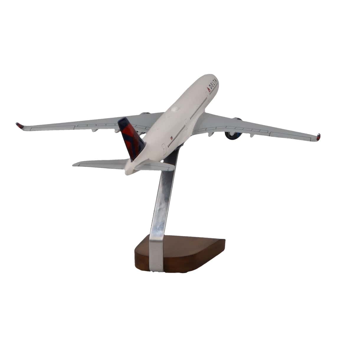 High Flying Models Aircraft Models Airbus A350-900 Delta Air Lines Large Mahogany Model