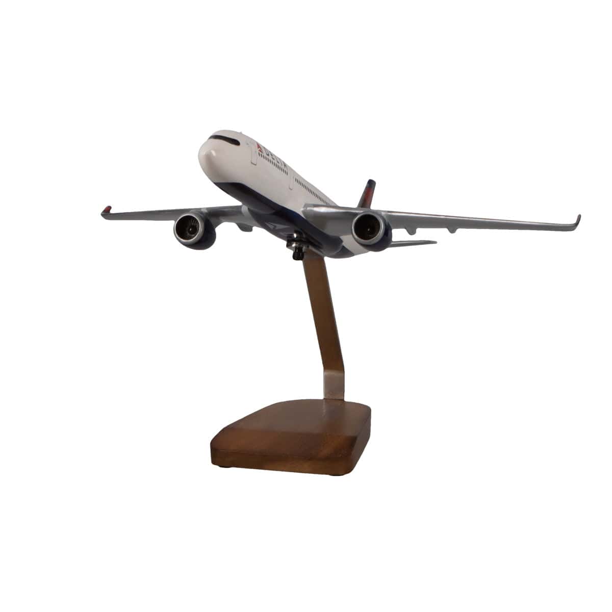 High Flying Models Aircraft Models Airbus A350-900 Delta Air Lines Large Mahogany Model