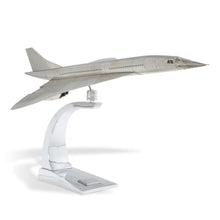 Authentic Models Aircraft Models Authentic Models Concorde AP460: Elegant Polished Aluminum Replica