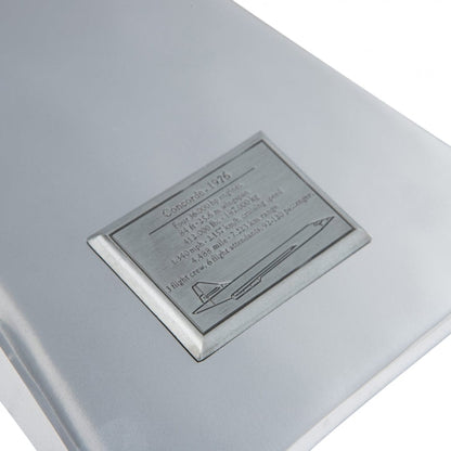 Authentic Models Aircraft Models Authentic Models Concorde AP460: Elegant Polished Aluminum Replica