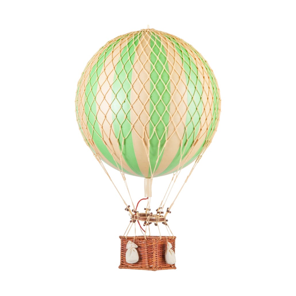 Authentic Models Aircraft Models Authentic Models Floating The Skies: True Green Hot Air Balloon Model – A Stunning Aviation Decor Piece