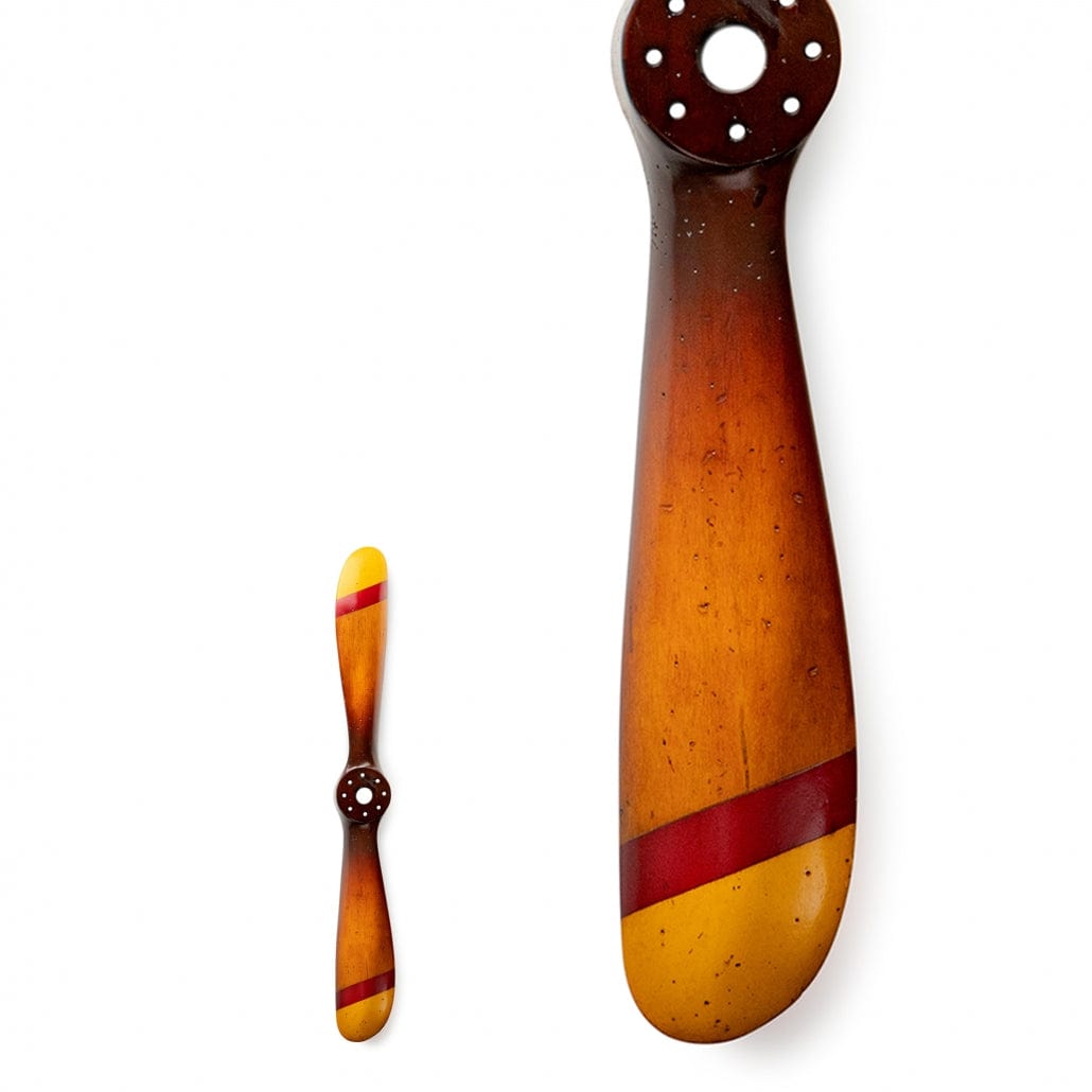 Authentic Models Aircraft Models Authentic Models Small Propeller AP143: Vintage 28-Inch Cherry Wood Aviation Art for Inspired Spaces