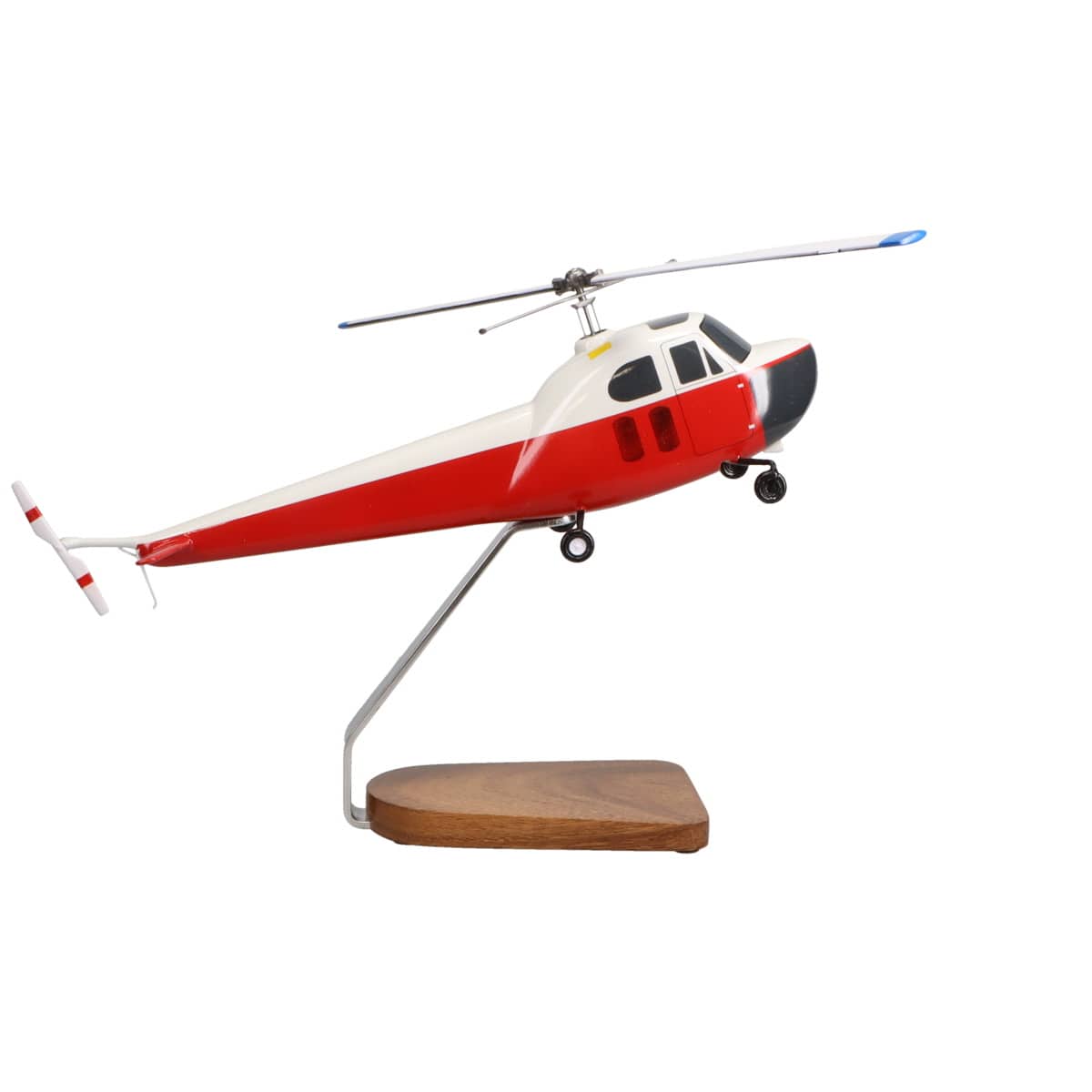High Flying Models Aircraft Models Bell 47 Large Mahogany Model