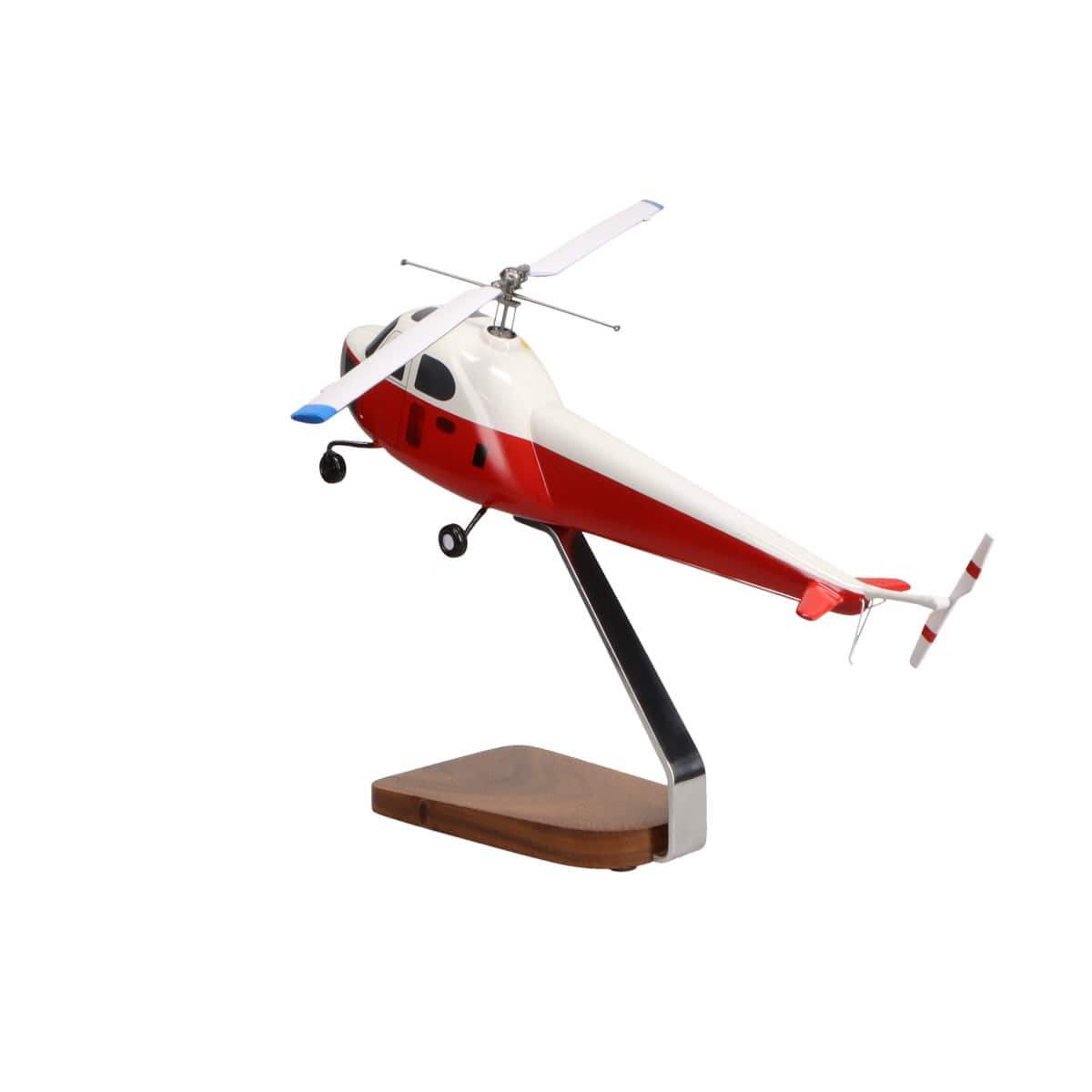 High Flying Models Aircraft Models Bell 47 Large Mahogany Model
