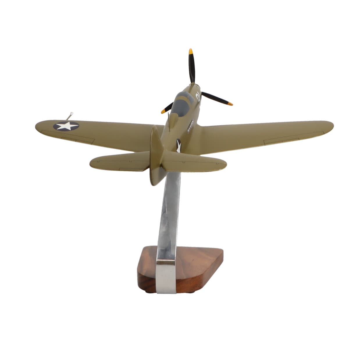 High Flying Models Aircraft Models Bell P-39 Aircobra Large Mahogany Model
