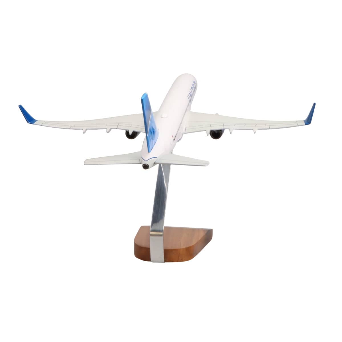 High Flying Models Aircraft Models Boeing 757-200 United Airlines Large Mahogany Model