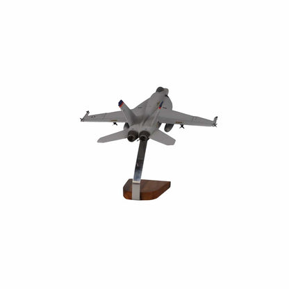 High Flying Models Aircraft Models Boeing F/A-18E Stringer Large Mahogany Model
