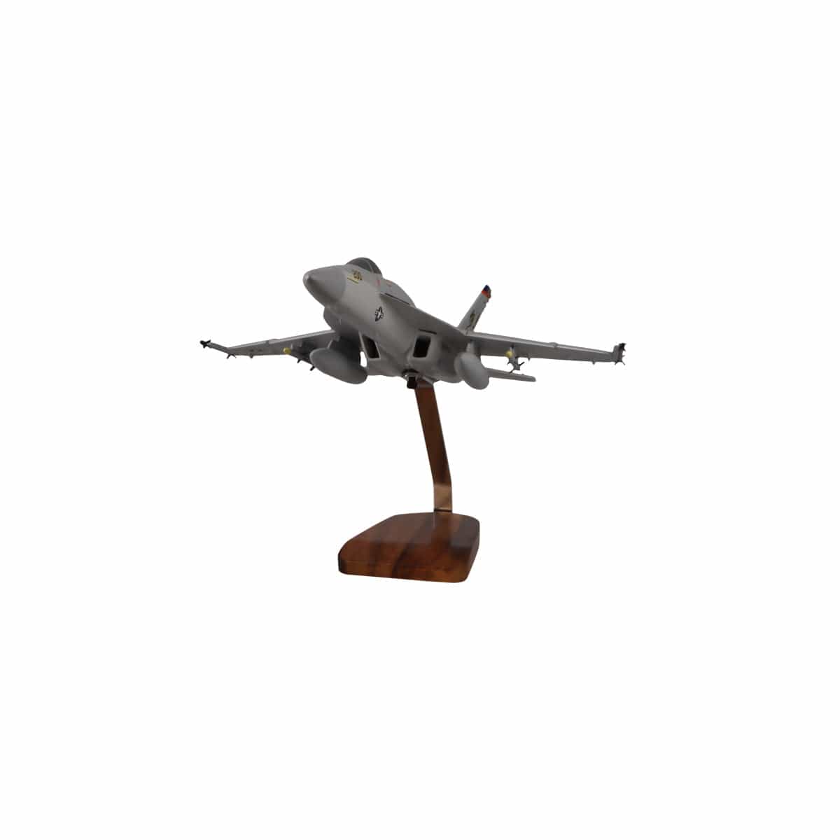High Flying Models Aircraft Models Boeing F/A-18E Super Hornet Stingers Large Mahogany Model